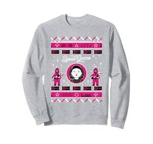 Squid Game Christmas Fair Isle Sweatshirt