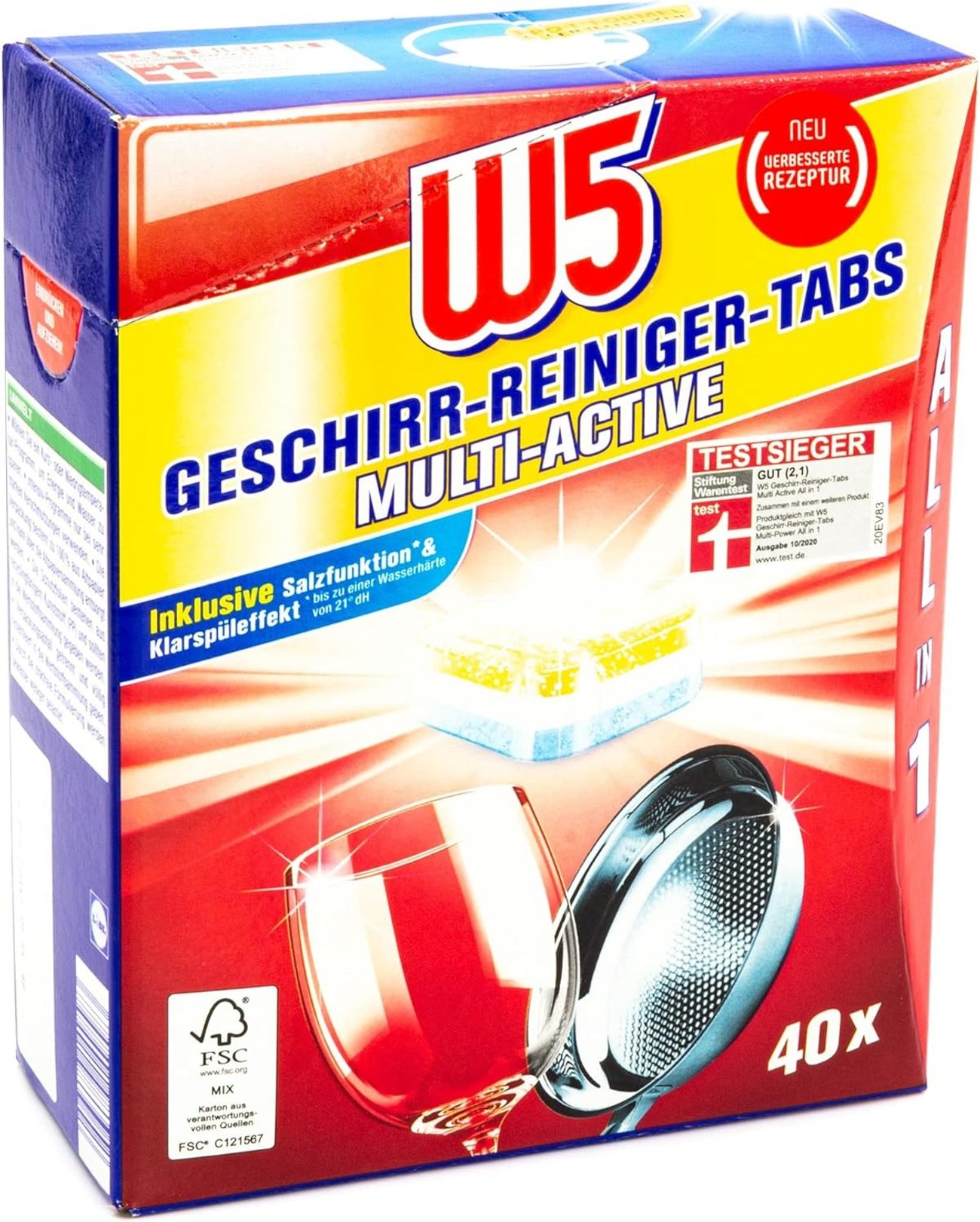 W5 Spülmaschinentabs All-in-One