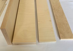 Sperrholzplatten Leisten ab 6 €/m 50cm Länge Sperrholz Multiplexplatte 3-12mm