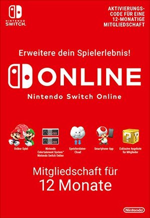 Nintendo Switch Online Mitgliedschaft - 12 Monate