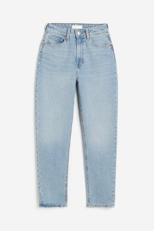 Slim Mom High Ankle Jeans