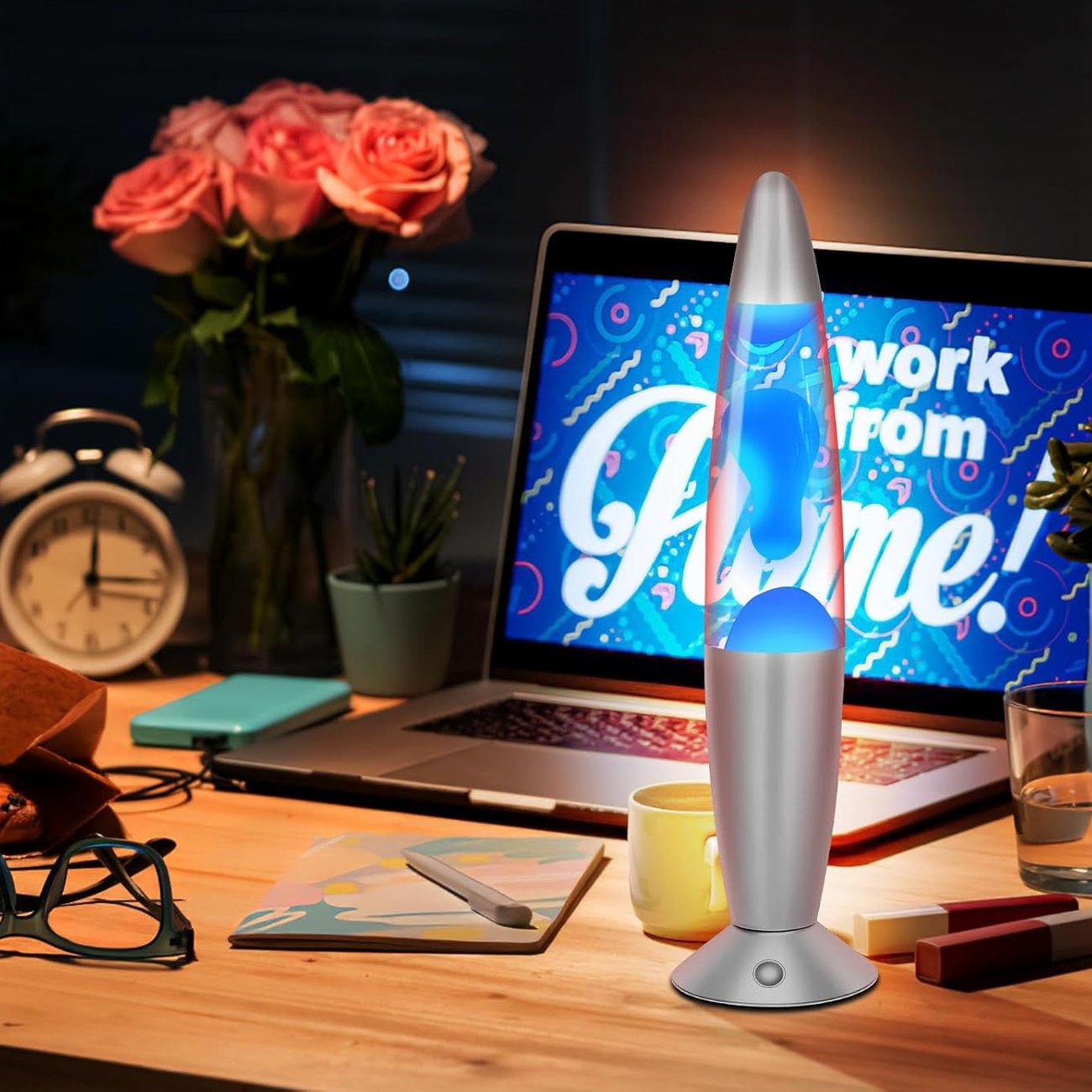 Farbwechsel-Lavalampe von Kikilive