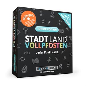 DENKRIESEN - Stadt Land VOLLPFOSTEN Kartenspiel