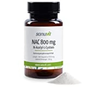 Sanuvit® - NAC 800 mg pro Kapsel | 180 Kapseln | Hochdosiert