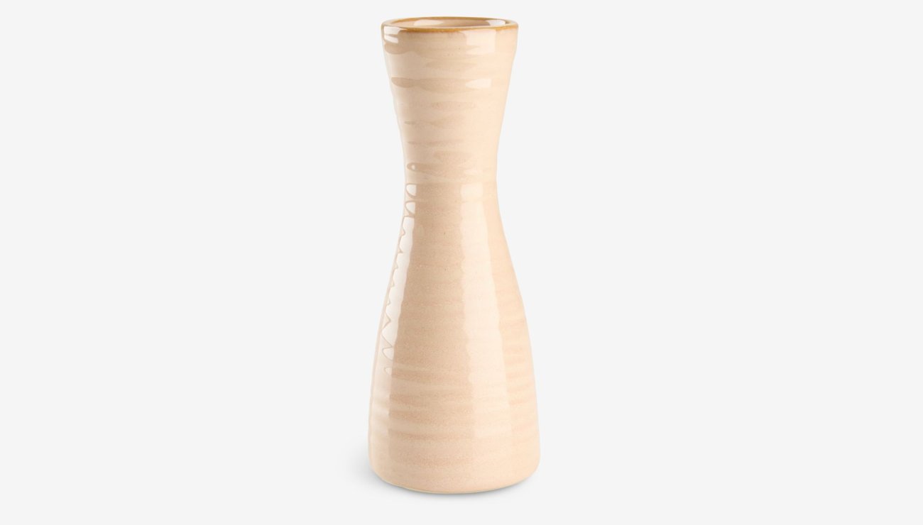 Vase FREILIF Ø6xH16cm beige