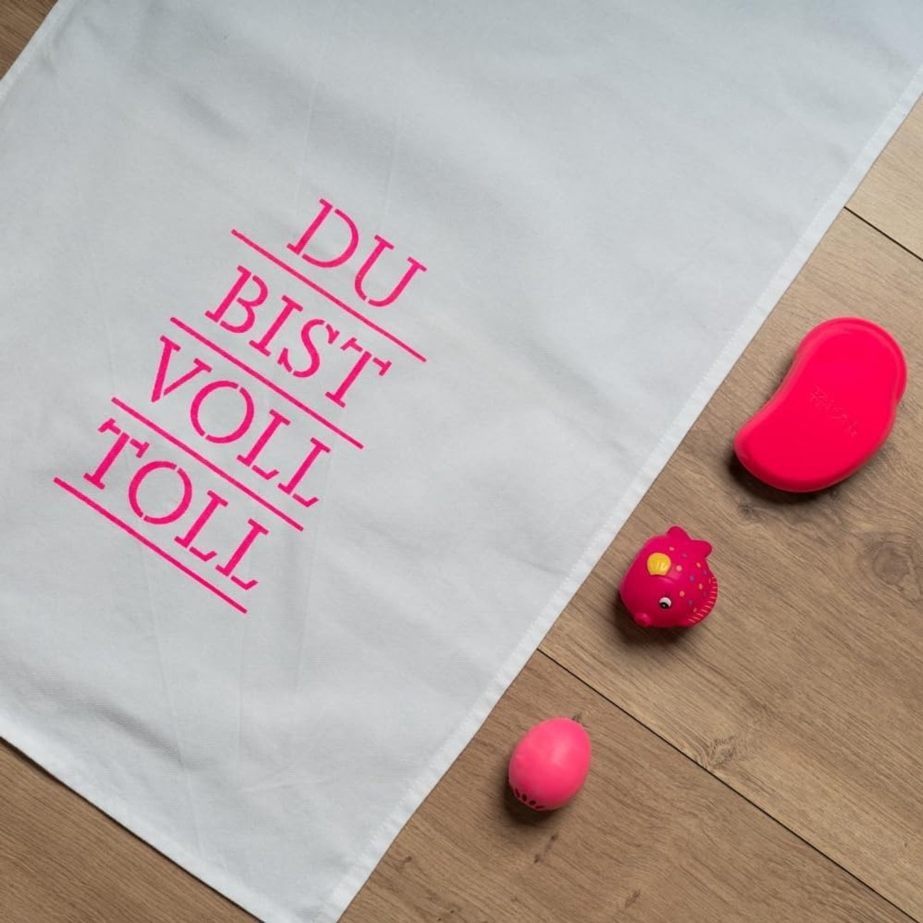 Geschirrtuch „Du bist voll toll“
