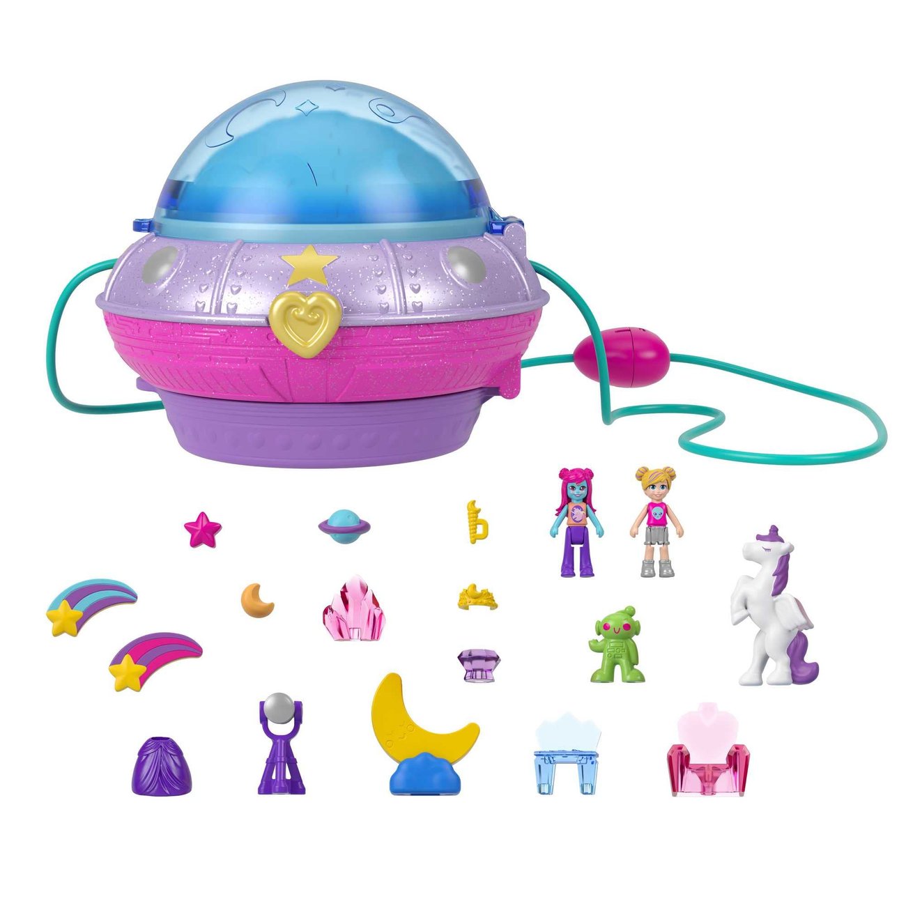 Polly Pocket HCG25 - Weltraum Spielset