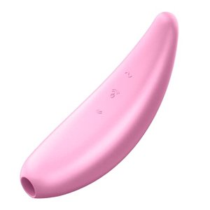 Klitoris-Sauger Satisfyer Curvy 3 Connect App, Vibrator für Sie zur Intim-Stimulation