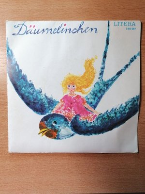 Single Märchen Hans Christian Andersen Däumelinchen DDR Litera 1967