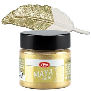 Viva Decor Maya Gold 45ml (Champagner) - Metallic-Acrylfarbe