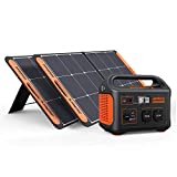 Jackery Solargenerator 1000, 1002WH Tragbare Powerstation mit 2* SolarSaga 100W Solarpanels, 2*230V