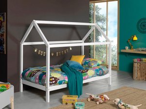 Kinder-Hausbett »Dallas« von Vipack in Natur oder Weiss