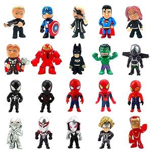 Mini-Superhero-Figuren