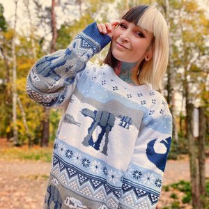 Schlacht auf Hoth Strickpullover