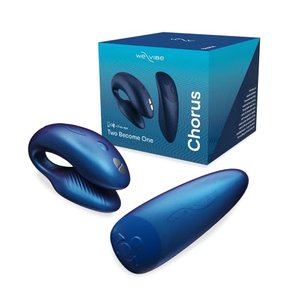 WE-VIBE Chorus Paar-Vibrator für Klitoris und G-Punkt Stimulation mit Squeeze Remote