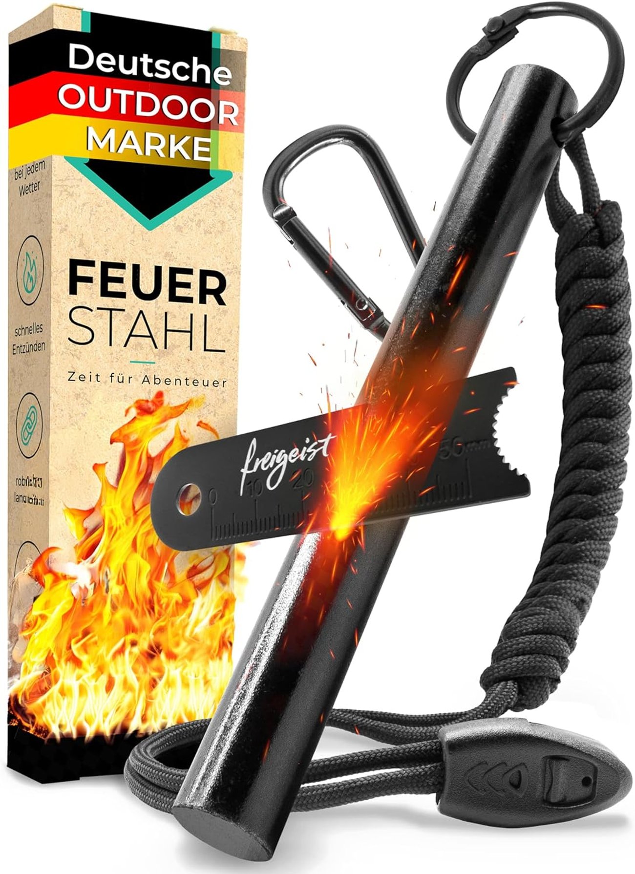 XXL Feuerstahl für Outdoor