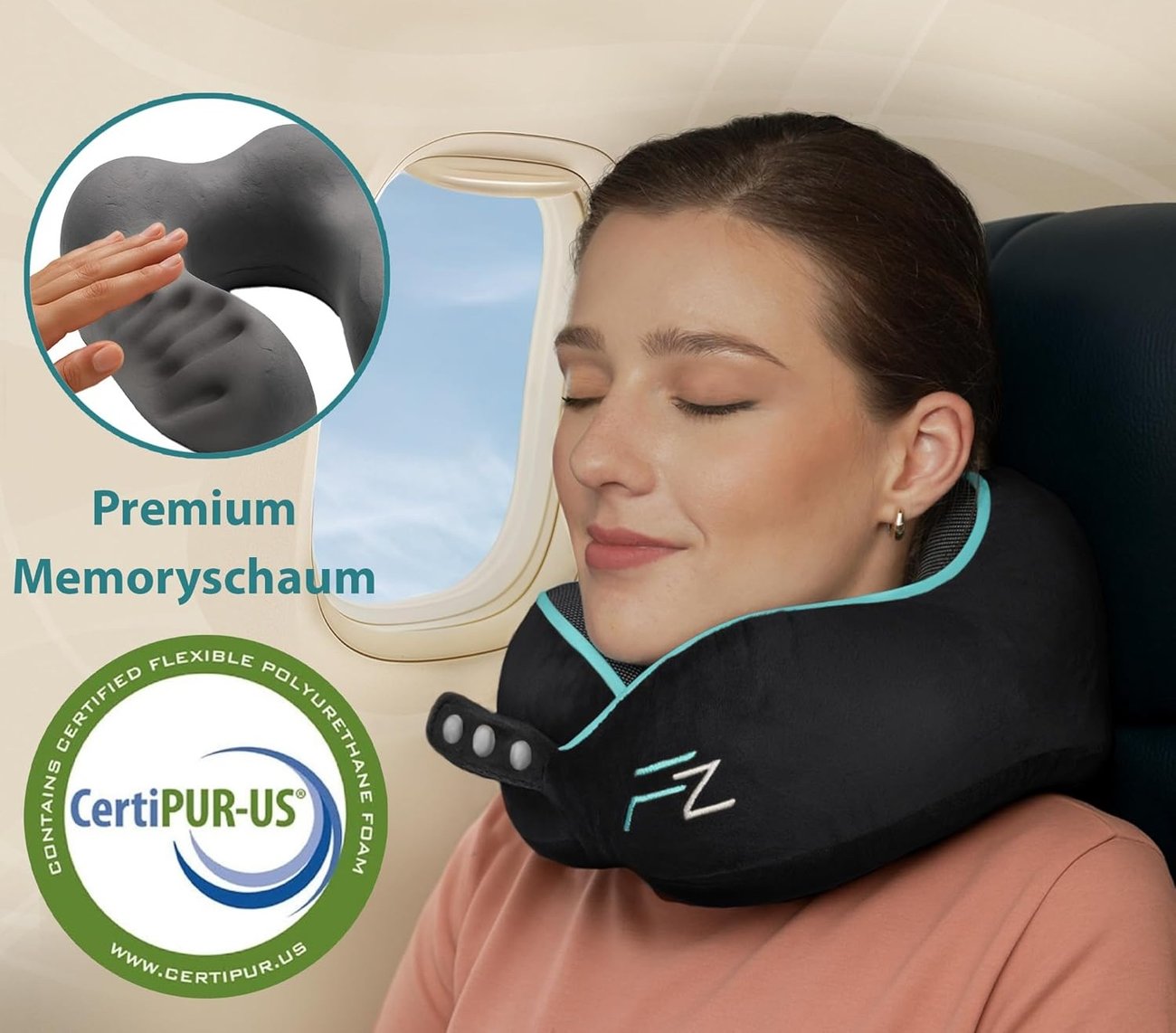 FLOWZOOM Comfy Nackenkissen