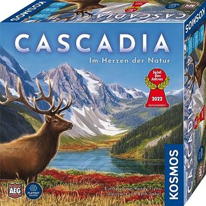 Kosmos Cascadia - Im Herzen der Natur (Spiel des Jahres 2022)
