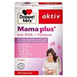 Doppelherz Mama plus Tabletten – Nahrungsergänzungsmittel mit Folsäure