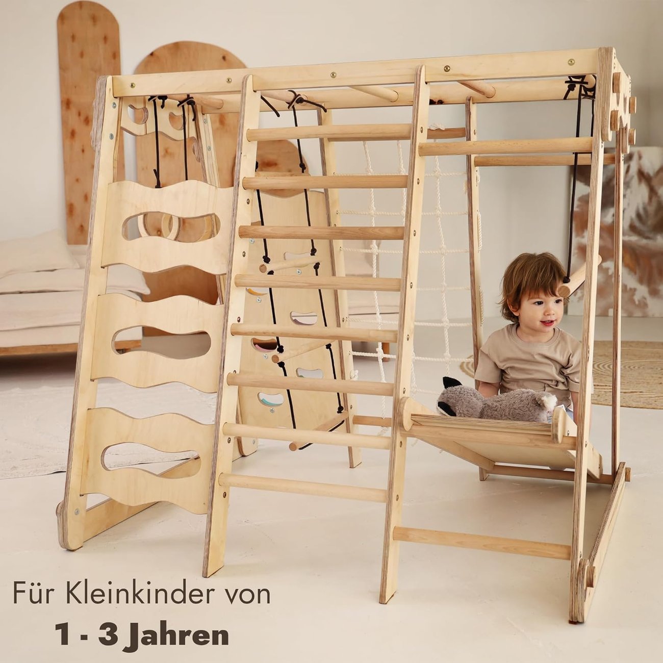 Goodevas 9-in-1 Indoor-Klettergerüst