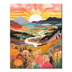 YALKIN Malen Nach Zahlen Erwachsene