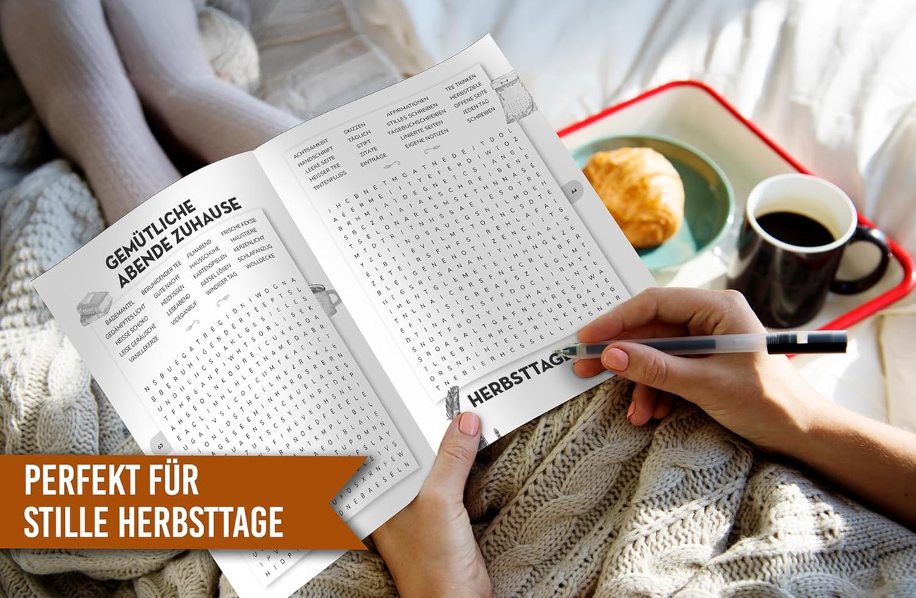 Herbst-Wortsuchrätsel von TG Edition