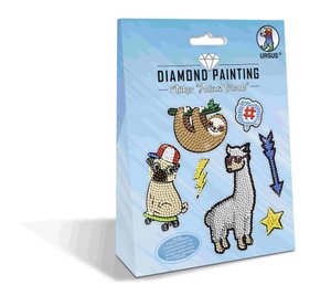 URSUS Kinder-Bastelsets Diamond Painting Animal Friends