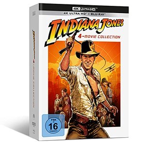 Indiana Jones: 4-Movie Collection (4K UHD Blu-ray)
