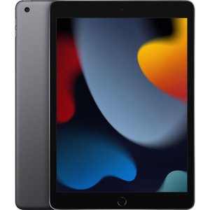 APPLE iPad Wi-Fi, Tablet, 64 GB, 10,2 Zoll, Space Grau
