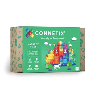CONNETIX Magnetische Fliesen Regenbogen Kreativpaket
