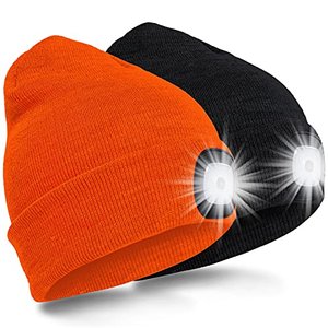 SPGOOD LED Beanie-Mütze