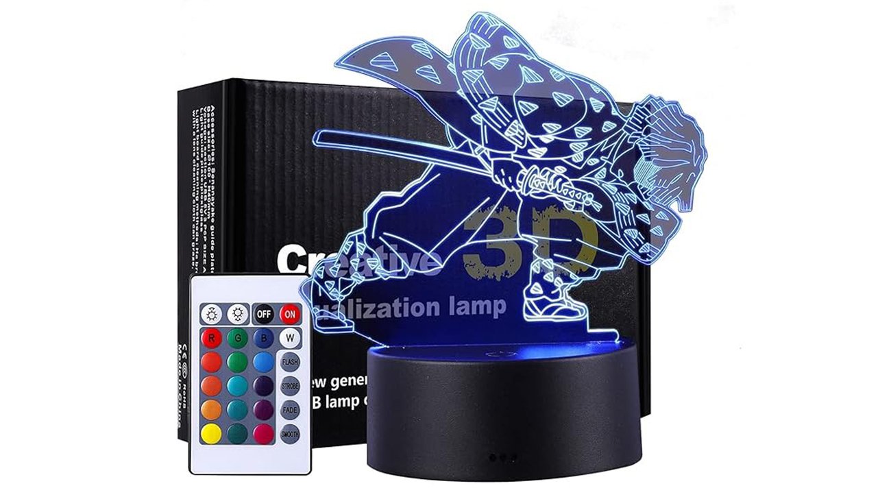 "Demon Slayer“-Lampe-3D | Zenitsu Nachtlicht | 16 Farben