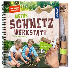 Meine Schnitzwerkstatt: mit Opinel Kinderschnitzmesser