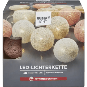 RUBIN LICHT LED-Lichterkette natur