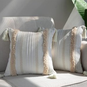 2er-Set Boho Kissenbezug