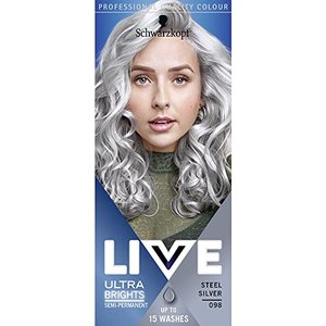 Schwarzkopf LIVE 98 Steel Silver, 100 ml