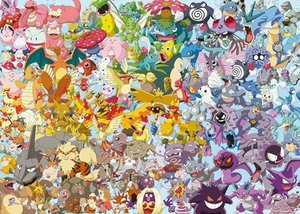 Challenge Pokémon | 1000 Teile Puzzle