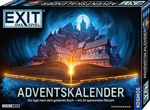 EXIT - Das Spiel Adventskalender: Die Jagd nach dem goldenen Buch