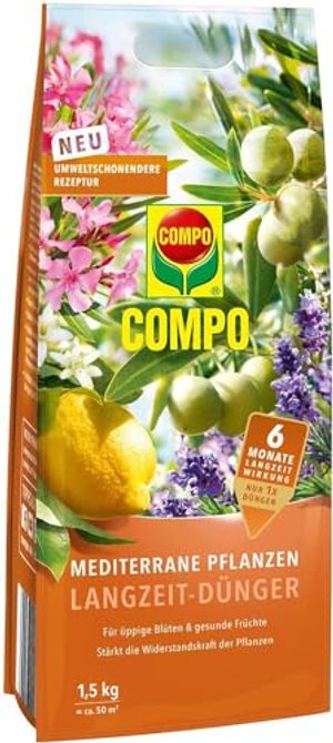 COMPO Mediterrane Pflanzen Langzeit-Dünger