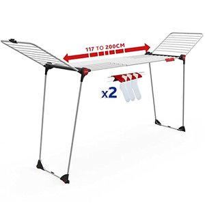 Vileda Infinity Flex Plus Wäscheständer, ausziehbar