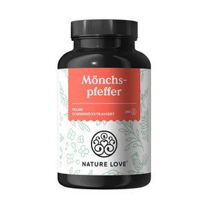 NATURE LOVE Mönchspfeffer Extrakt