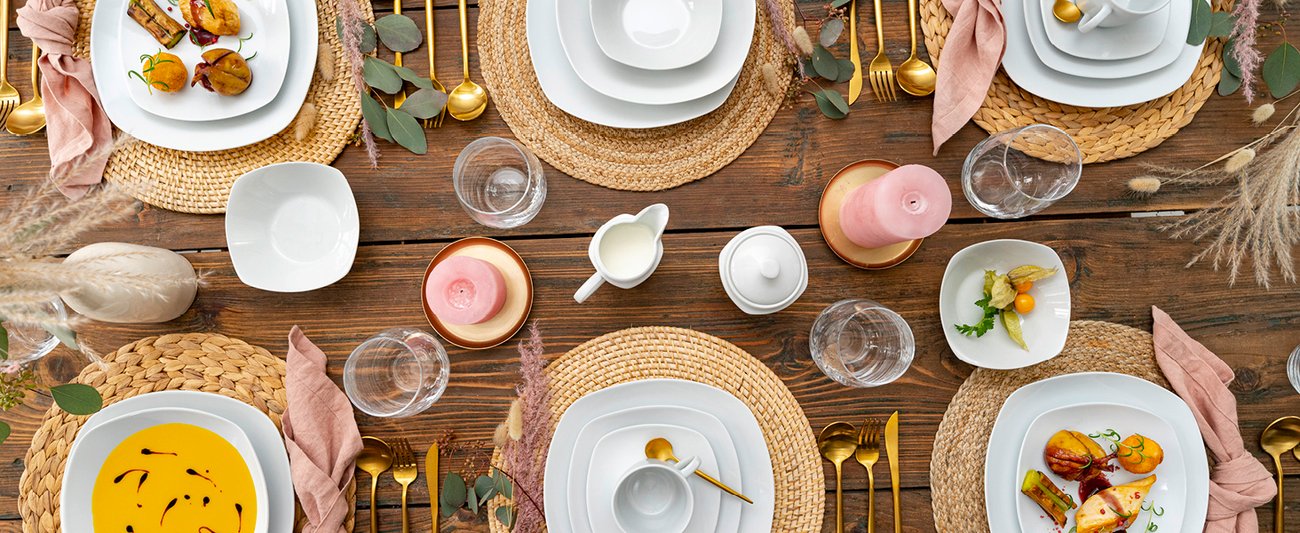 Sänger | Tafelservice Bilgola Weiß (18-teilig)