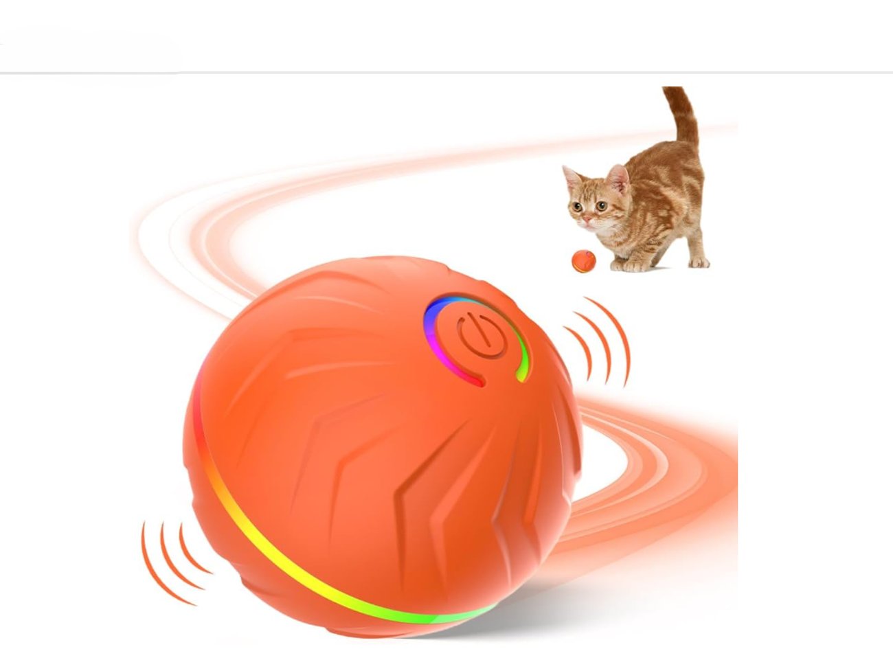 comepew Elektrischer Katzenball