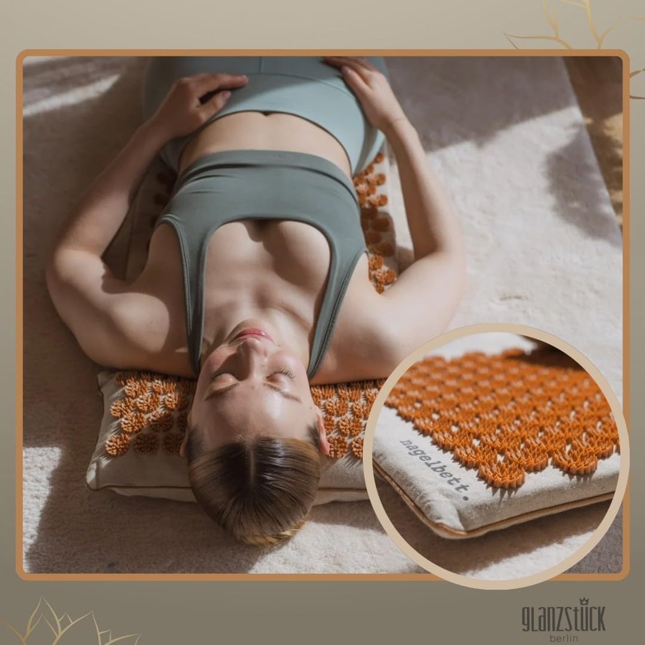 Akupressurmatte von Glanzstück