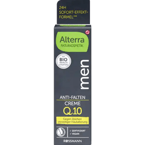 Alterra NATURKOSMETIK men Antifalten-Creme Q10