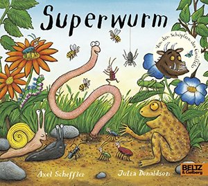 Superwurm: Vierfarbiges Pappbilderbuch