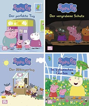 Nelson Mini-Bücher: 4er Peppa Pig