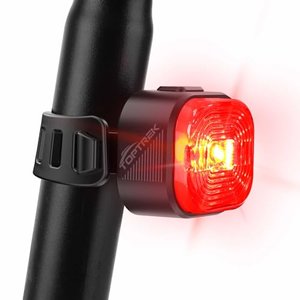 Fahrrad-Rücklicht mit bis zu 13 Stunden Laufzeit