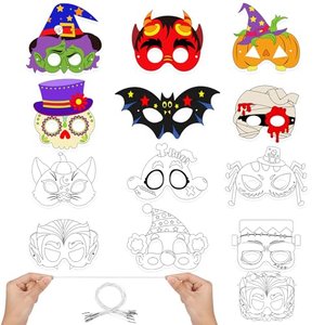 Hifot DIY Halloween Masken