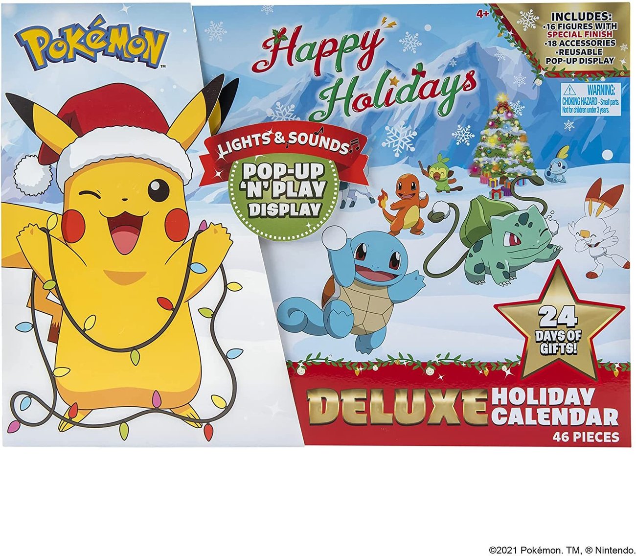 Pokémon Happy Holiday Deluxe Adventskalender